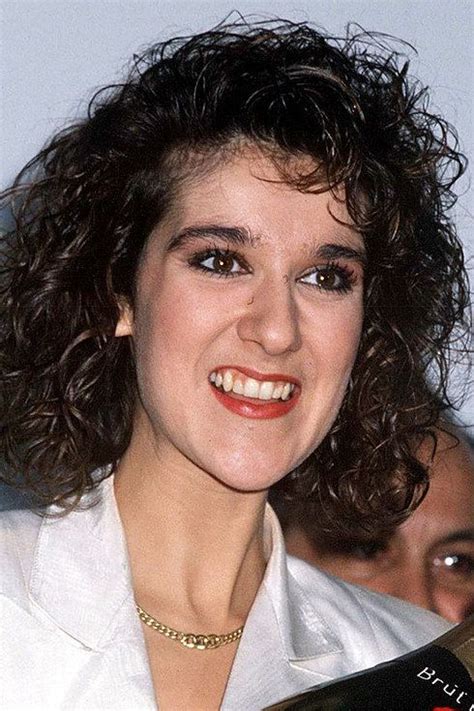 celine dion teeth young.